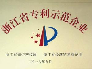 浙江省專利示范企業(yè)